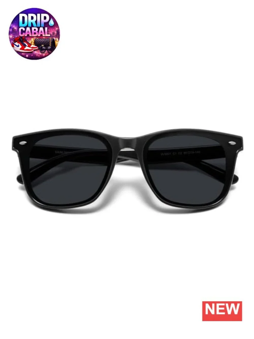 Oversized Square Sunglasses UV400 Protection Retro Low Bridge Fit Unisex